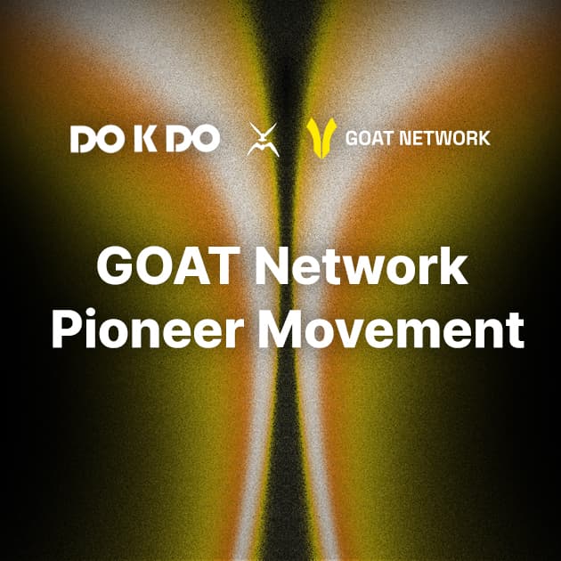 DOKDO x GOAT Network 파이오니어 무브먼트